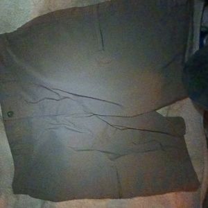 Chaps flat front shorts